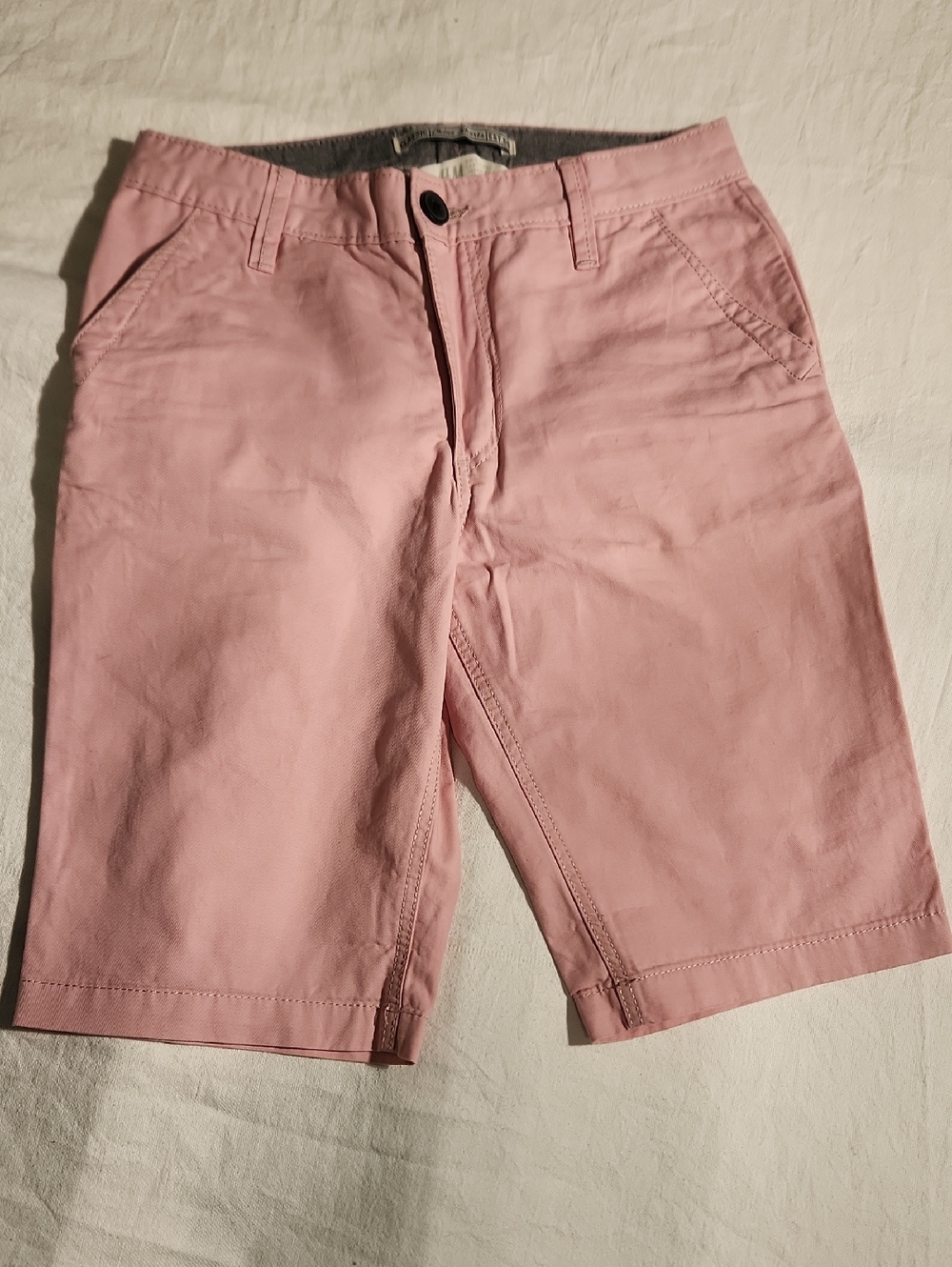 H&M Youth 9-10 Pink, chino short Adjustable NWOT